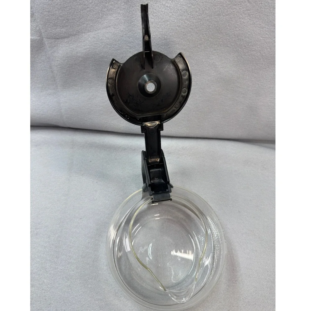 BUNN Coffee Carafe 10 Cup Clear Glass Black Handle Replacement Pot OEM